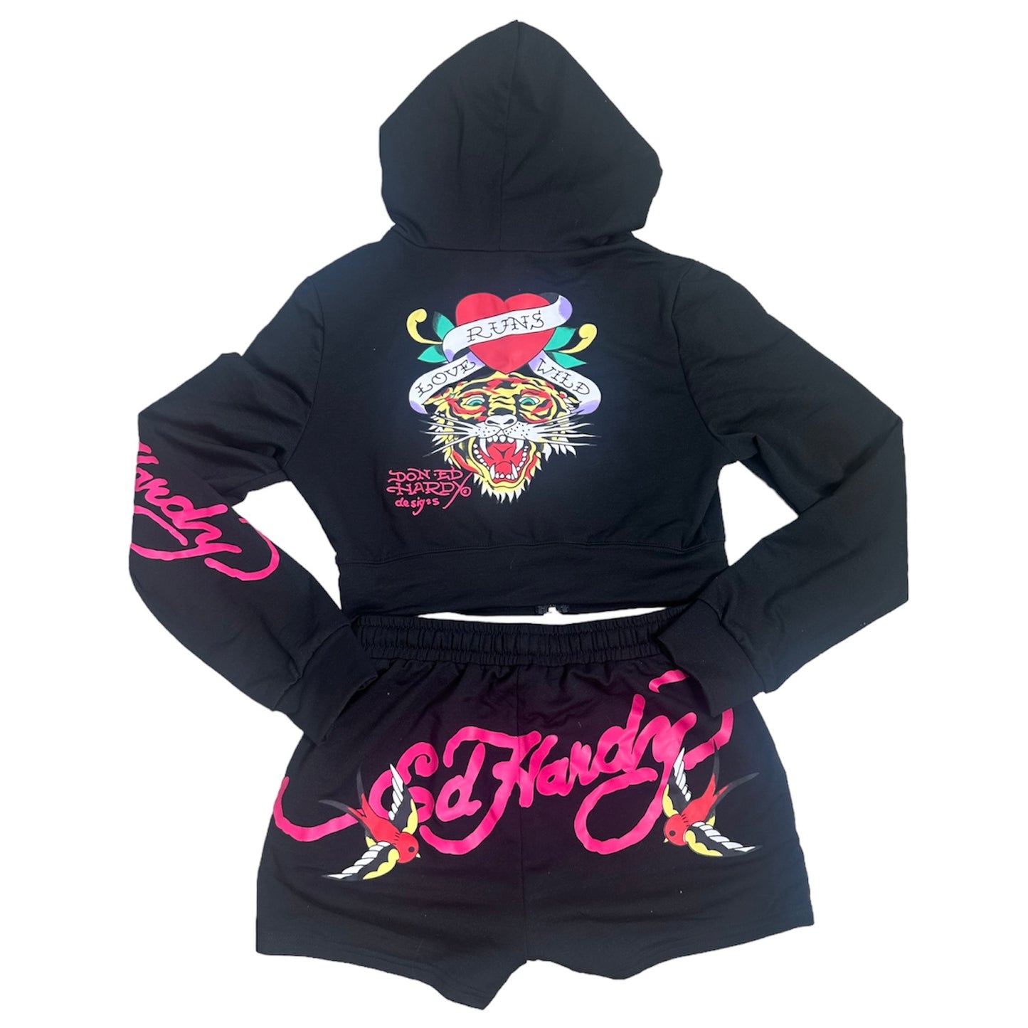 Ed Hardy Inspired Two Piece Set