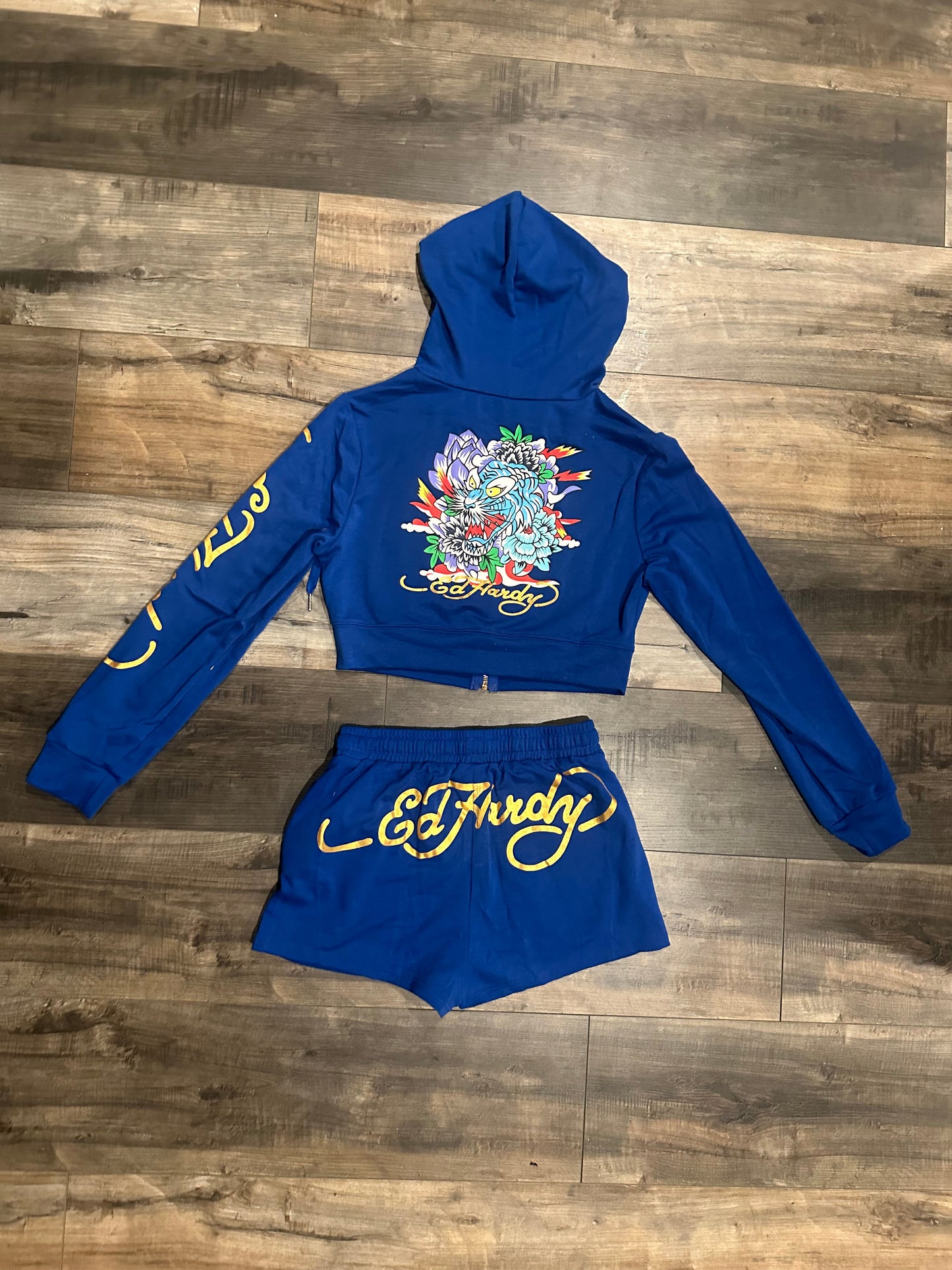 Ed Hardy Inspired Two Piece Set