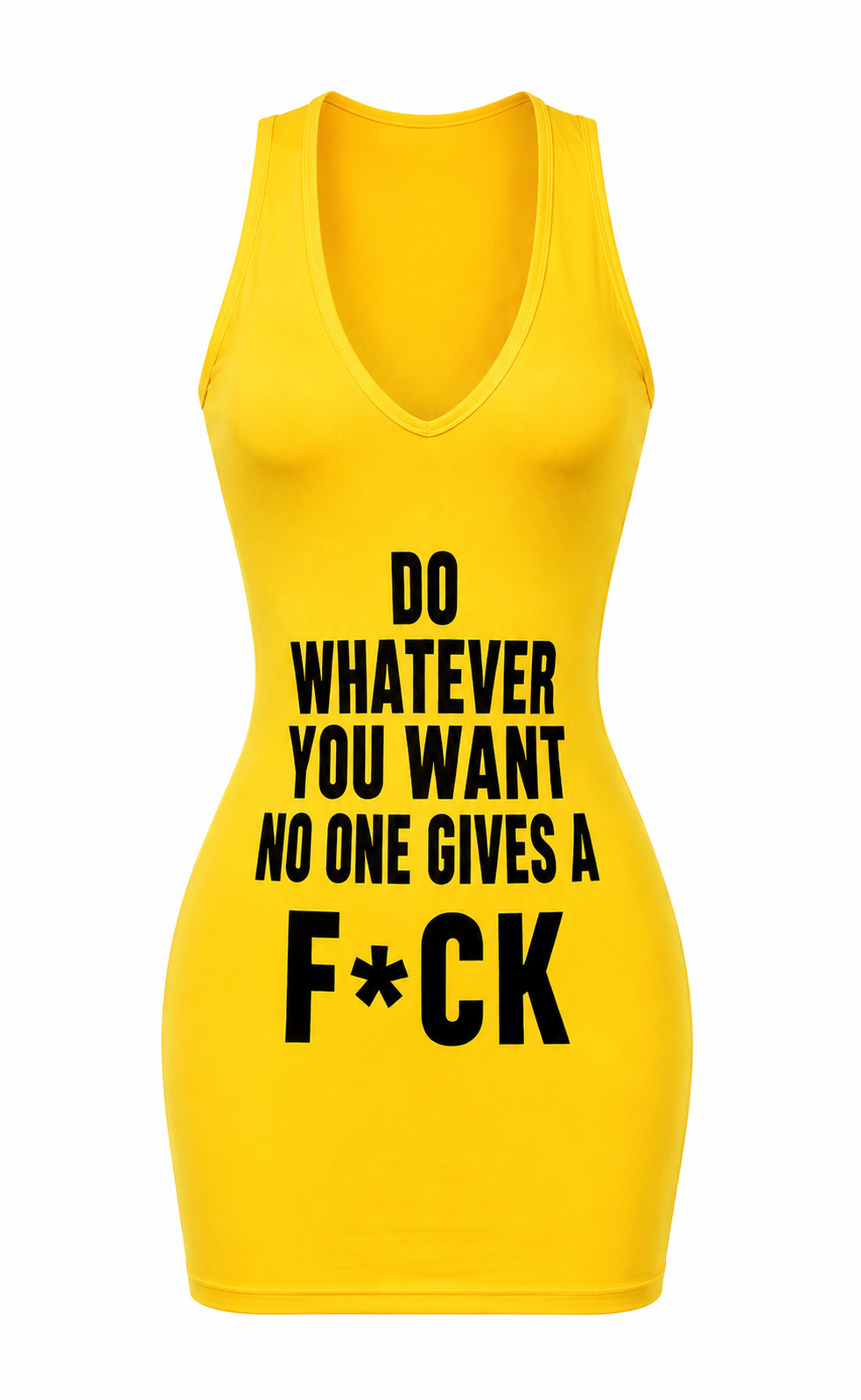 “Zero F’s Given Mini Dress”