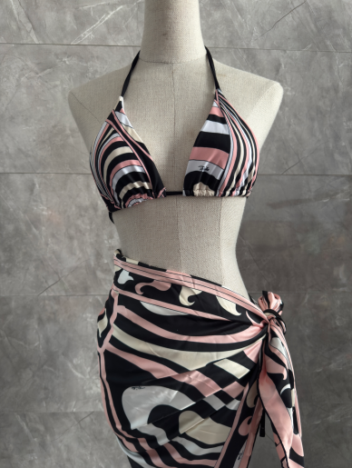"Light Pink Pucci Swirl Two Piece"
