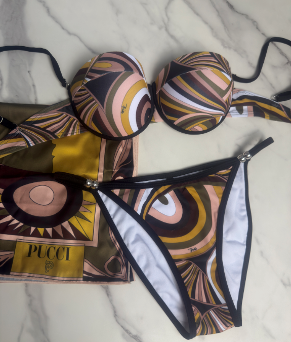 "Green Pucci Swimsuit"
