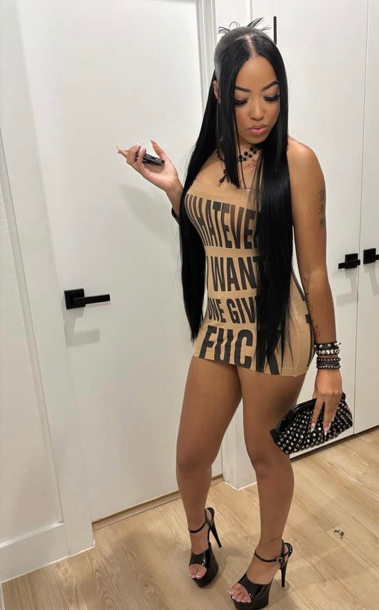 "Whatever Tube Dress" RUNS SHORT!