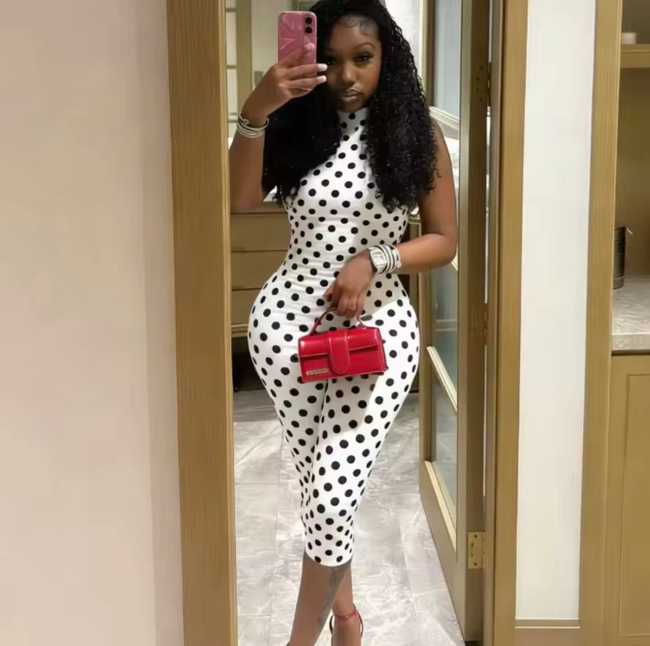 “Spotted & Snatched Jumpsuit”