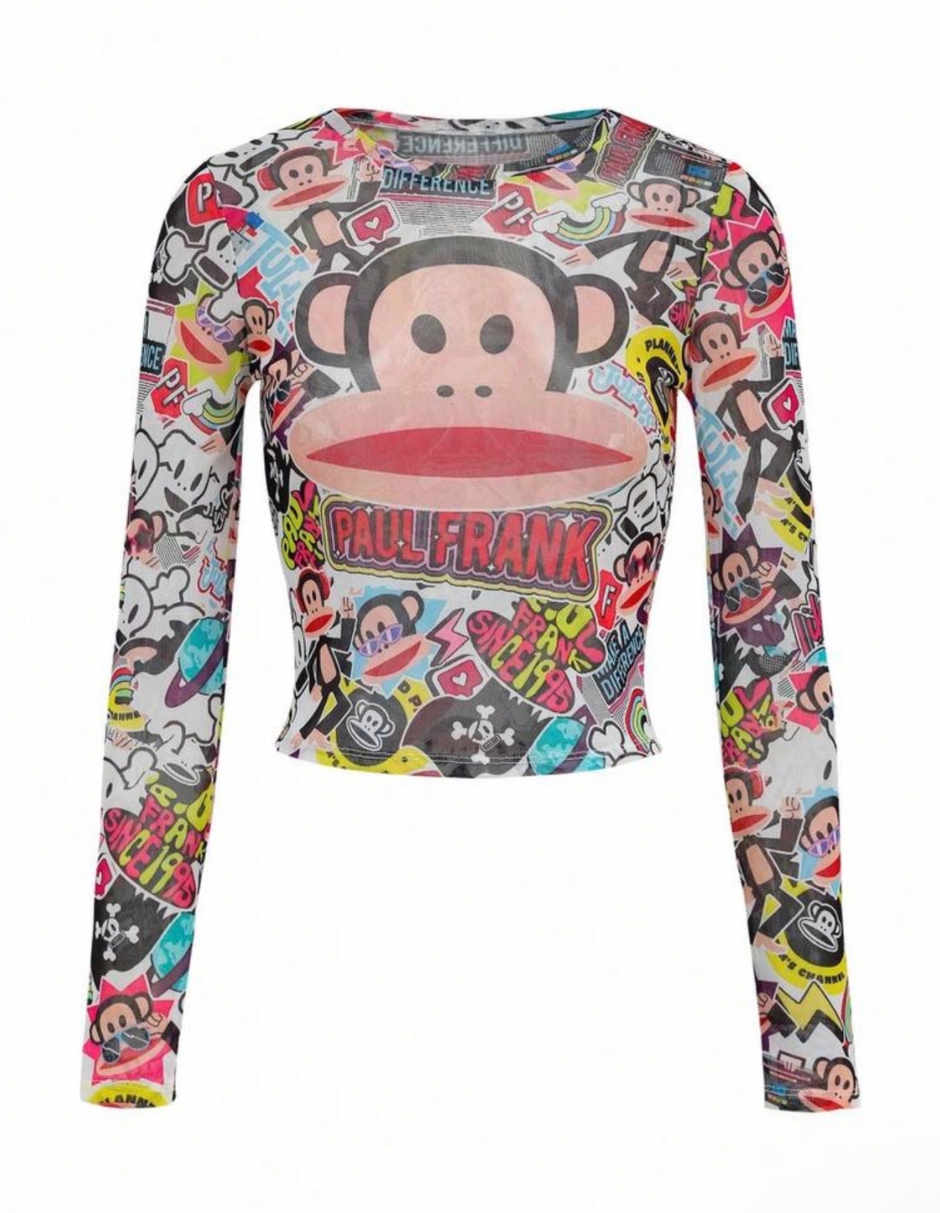 “Going Bananas Mesh Top”