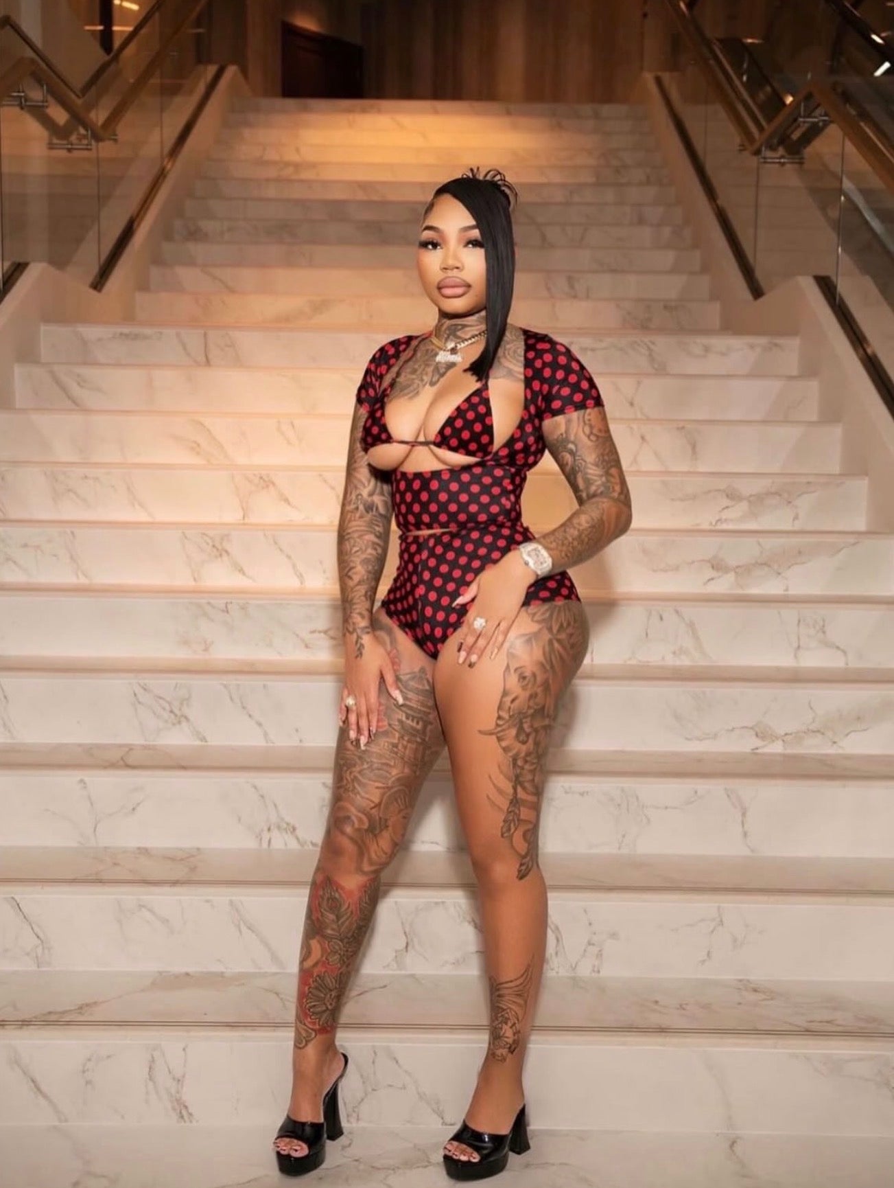 “Pretty In Polka Set”