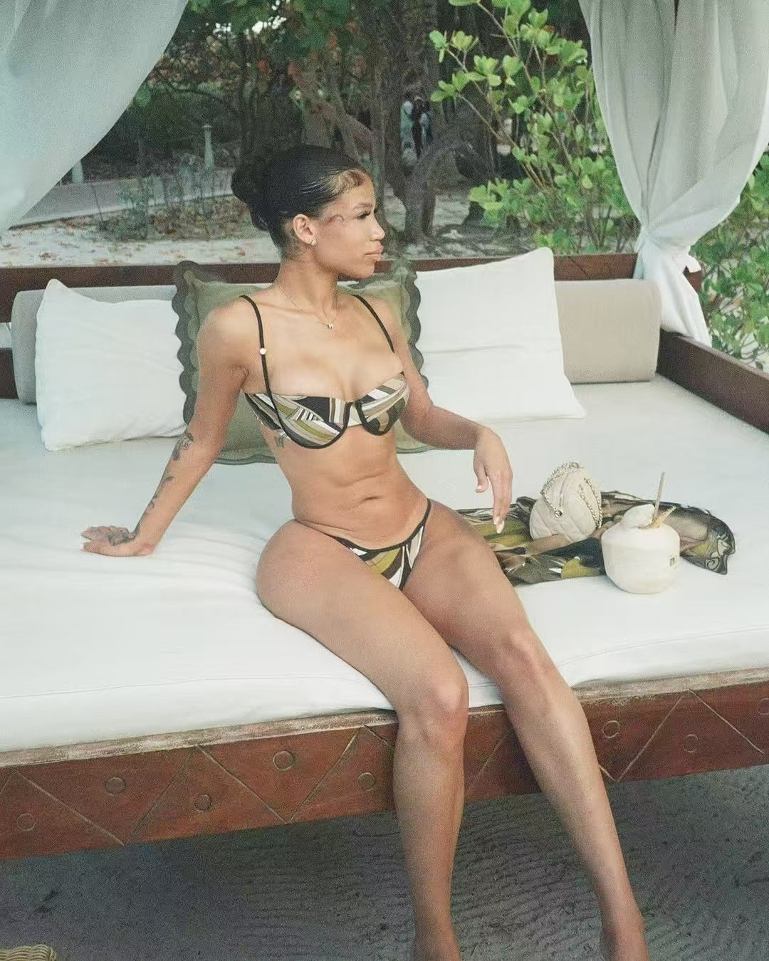 "Green Pucci Swimsuit"