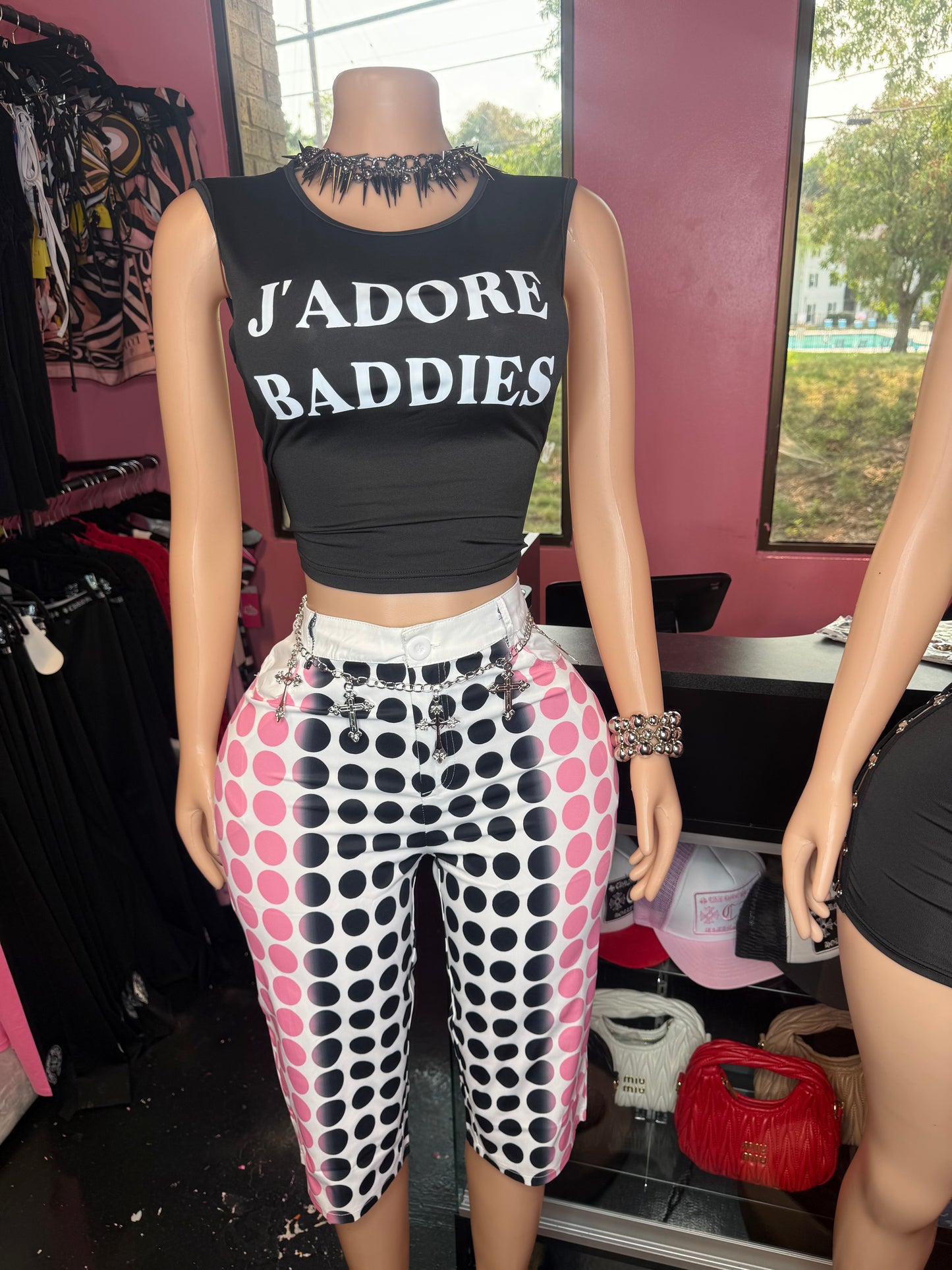 “Pretty In Dots Capris”