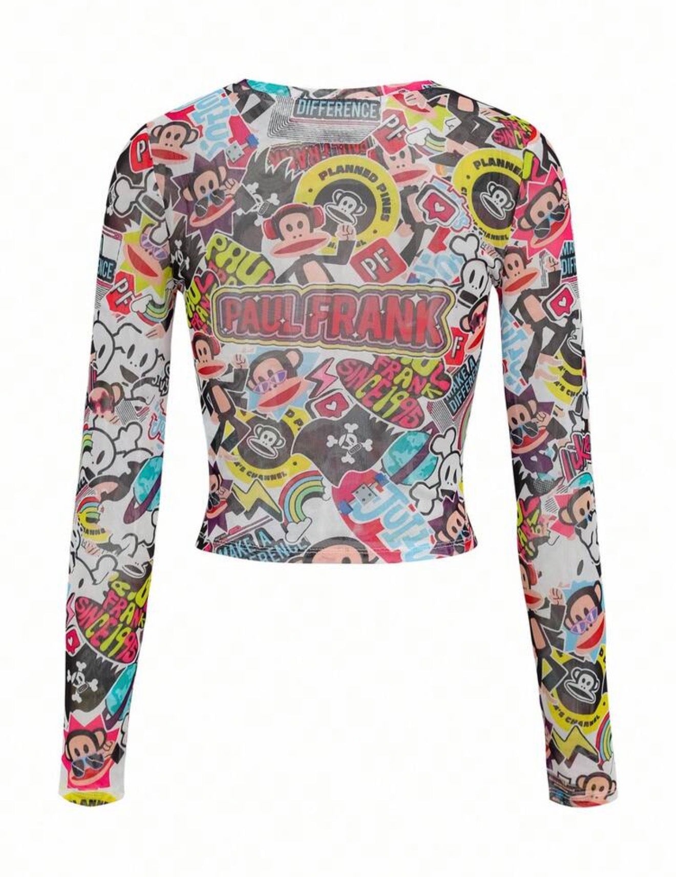 “Going Bananas Mesh Top”