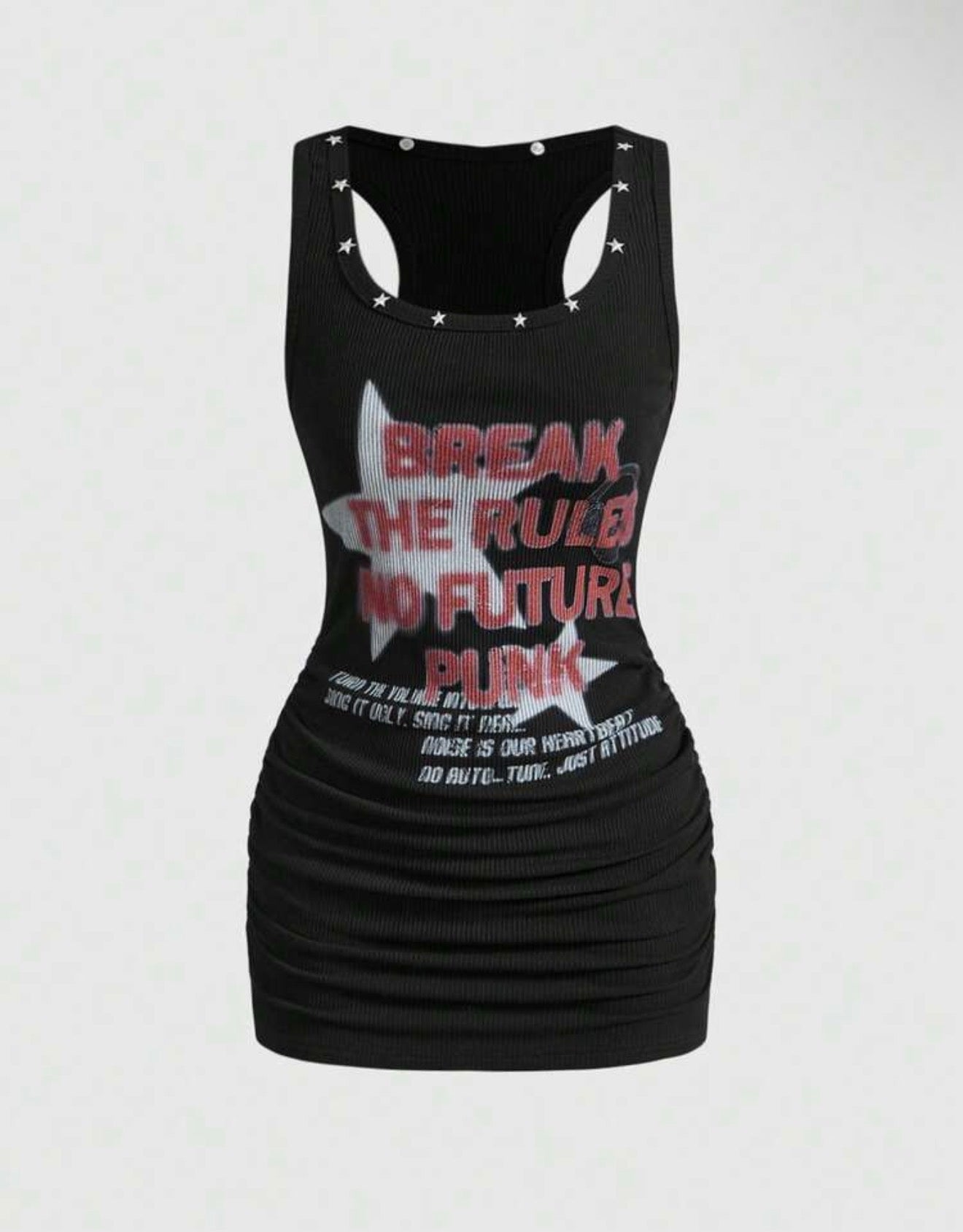 “Break Rules Tank Dress”
