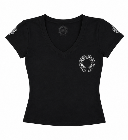 “V-Neck Chrome top”