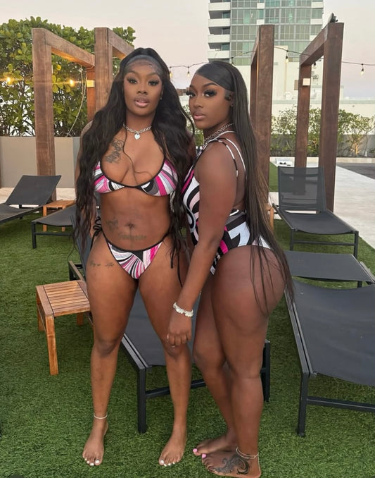 Pink Pucci Two piece Set & Scarf