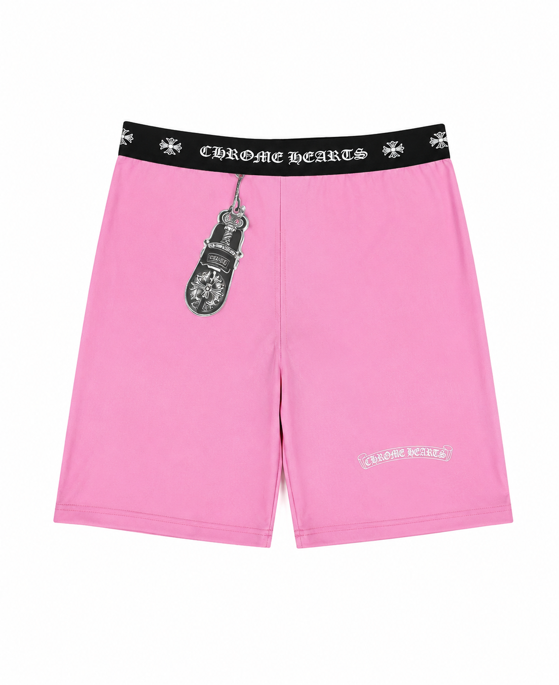 “Chrome Biker Shorts”