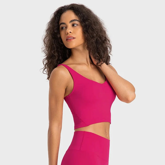 Lulu Racer Back Sports Bra