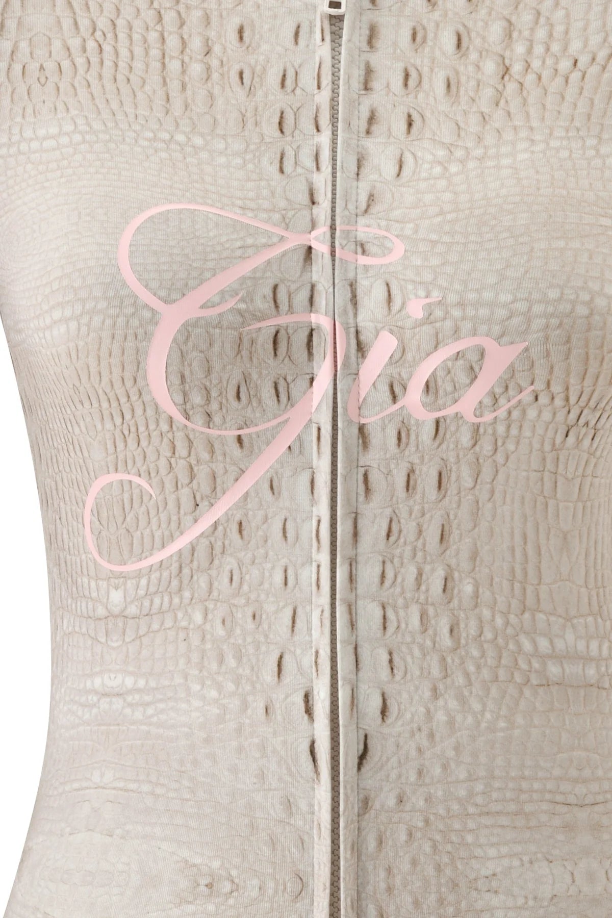 “Cream Hot Croc Gia Set”