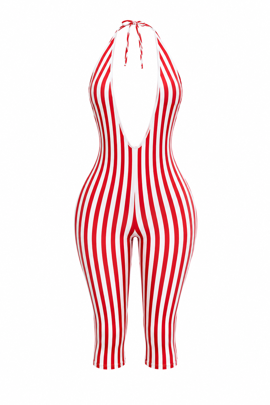 “Candy Cane Jumpsuit”
