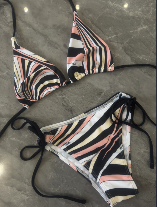 "Light Pink Pucci Swirl Two Piece"