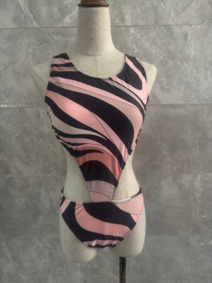 "Light Pink Pucci Swirl One Piece"